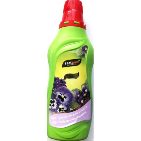 Grădinărit și accesorii - Ingrasaminte minerale pentru violete 0.5 L  FERTILUX