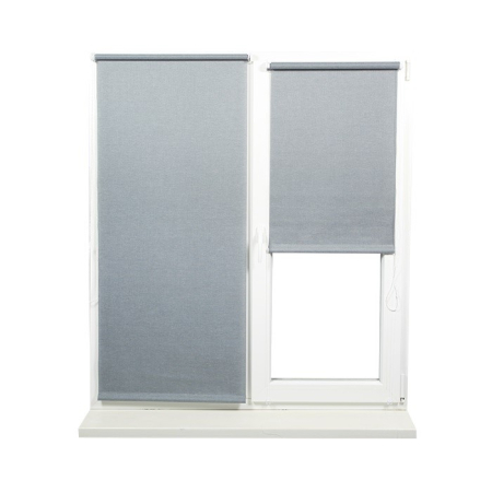 Jaluzele pentru geamuri - Jaluzele rulou MELANGE 744 Gri Nobil