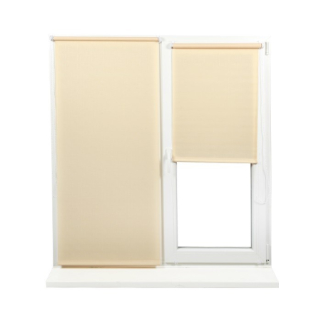 Jaluzele pentru geamuri - Jaluzele rulou SHANTUNG 877 Piersic