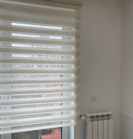 Jaluzele pentru geamuri - Jaluzele rulou Zi-Noapte STANDARD BH-08 Nature