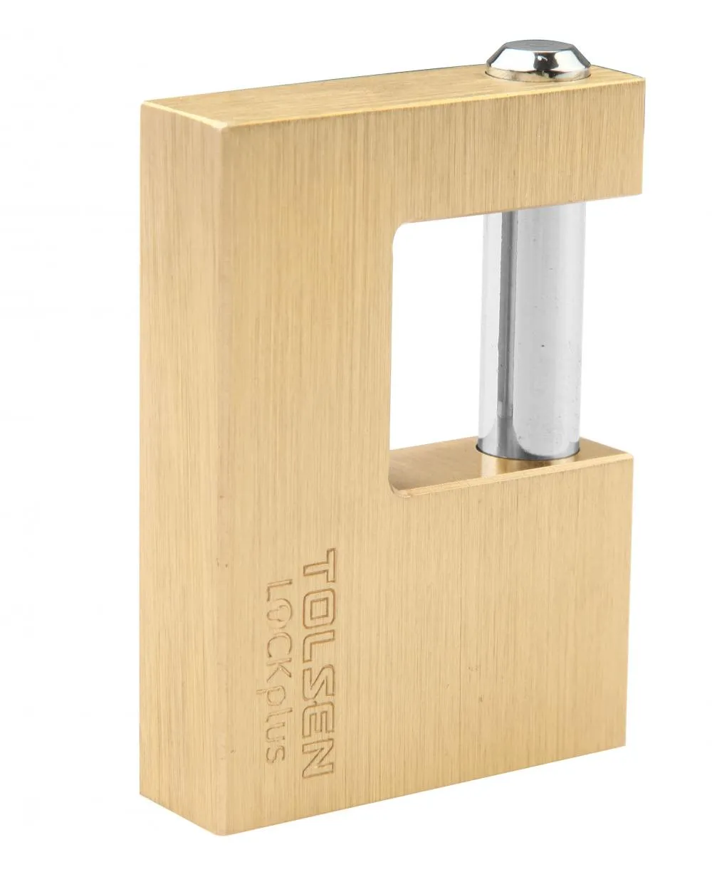 Lacăte - Lacat atirnat 90 mm (alama) Industrial  TOLSEN