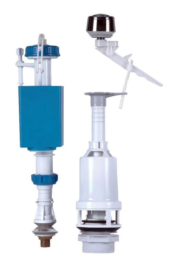 Mecanisme de admisie și evacuare, supape plutitoare pentru diverse rezervoare - Mecanism de scurgere pentru WC D. 3/8" alama  VISAM