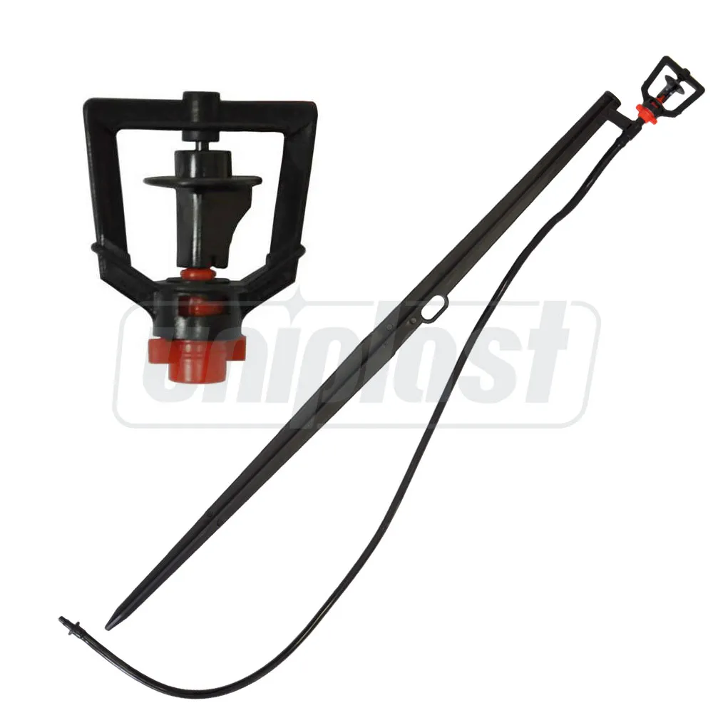 Microirigare. Microțeavă, picurătoare - Microaspersor 1-2 bar, 90-115 LPH, R=3.9-4.3 m  UNITAPE