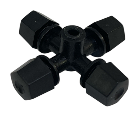 Accesorii pentru irigare - Microaspersor ceata cu 4 duze-fogger (negru)  UNITAPE