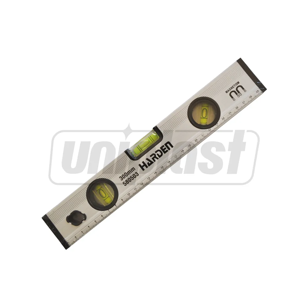 Instrumente de măsurare - Nivela din aluminiu cu magnet  30 cm, 12", 3 capsule  HARDEN
