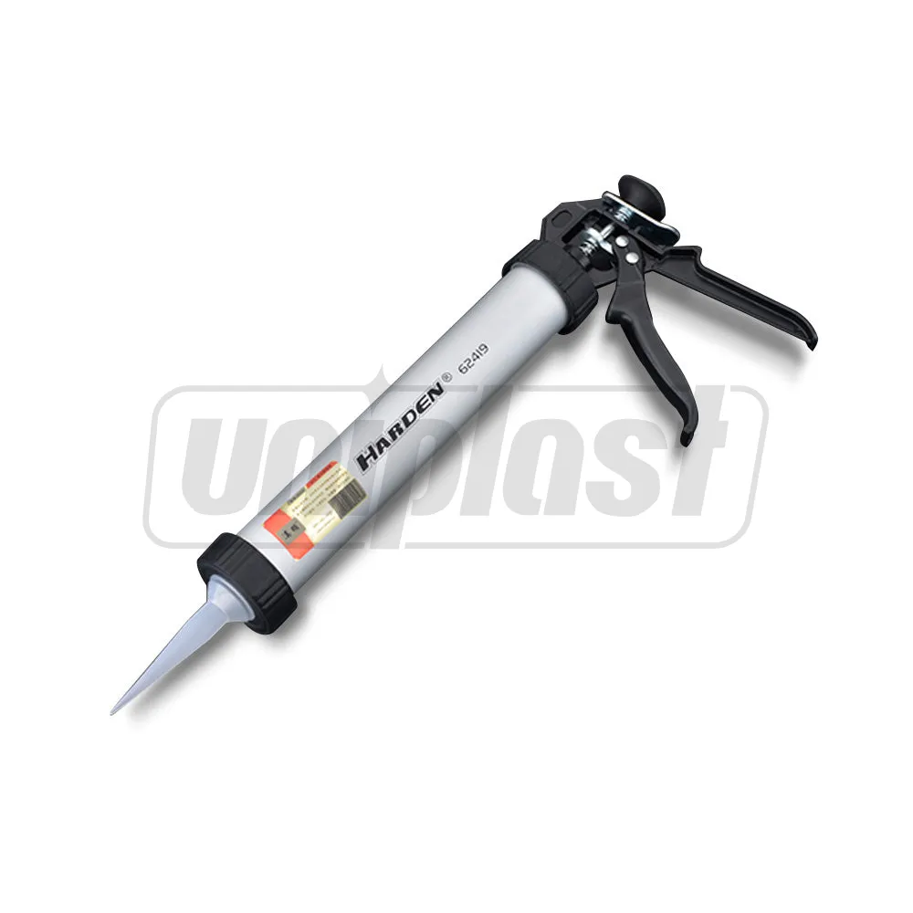 Scule pentru finisaje. Scule de vopsitorie - Pistol pentru silicon 15" 530/210 mm, aluminiu Pro  HARDEN