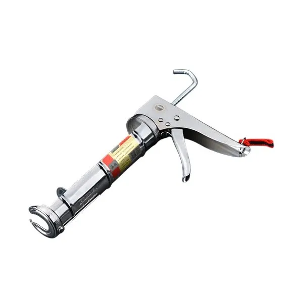 Scule pentru finisaje. Scule de vopsitorie - Pistol pentru silicon  9" 320/175 mm, otel, semideschis  HARDEN