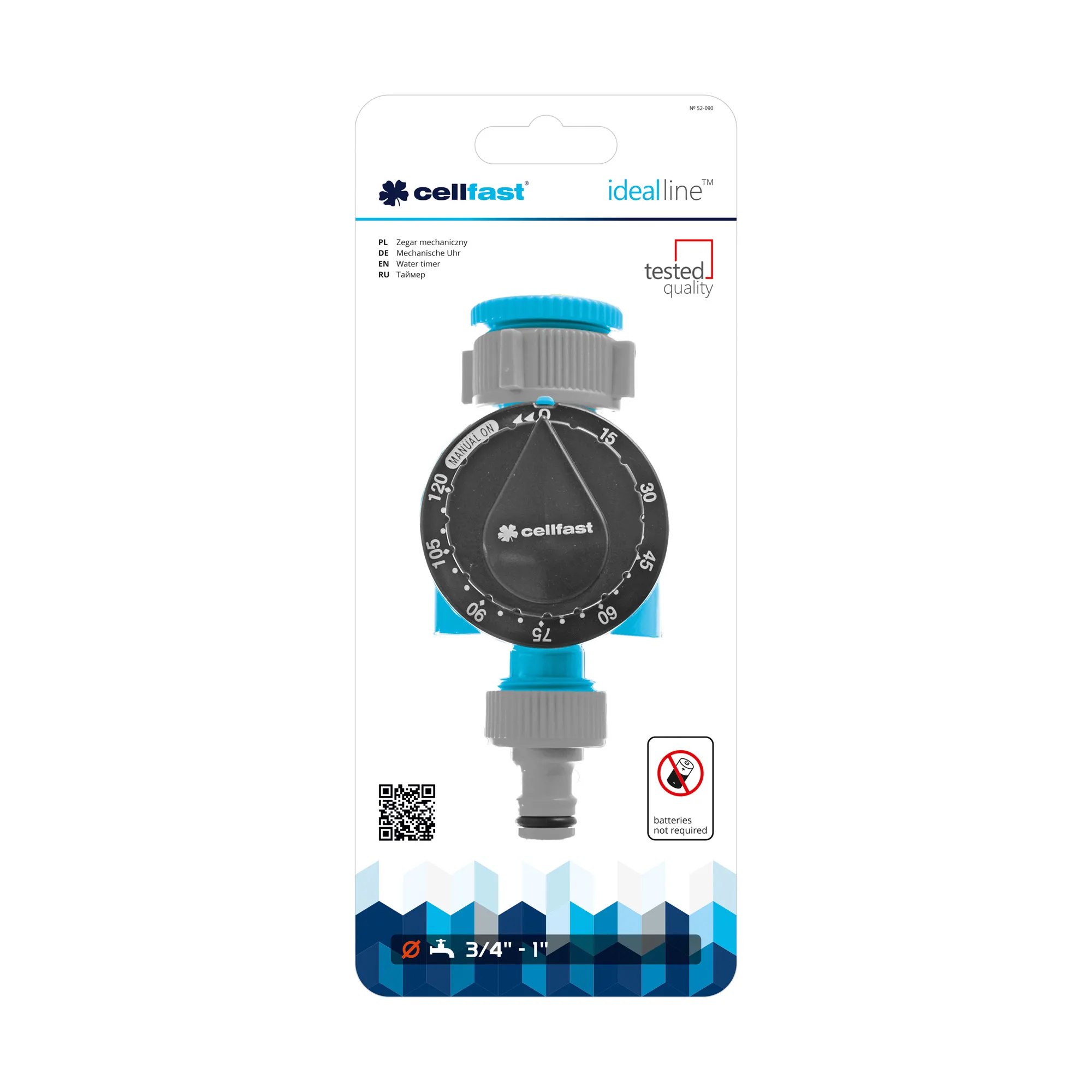 Furtunuri de grădină și accesorii pentru irigare (Cellfast) - Programator  CELLFAST