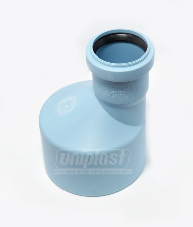 Țevi și fitinguri din PP 3A pentru canalizare silențioasă (SCOLAN, HAKAN) - Reductie PP D.110 x 50 Silenta 3A®  HAKAN +GF+