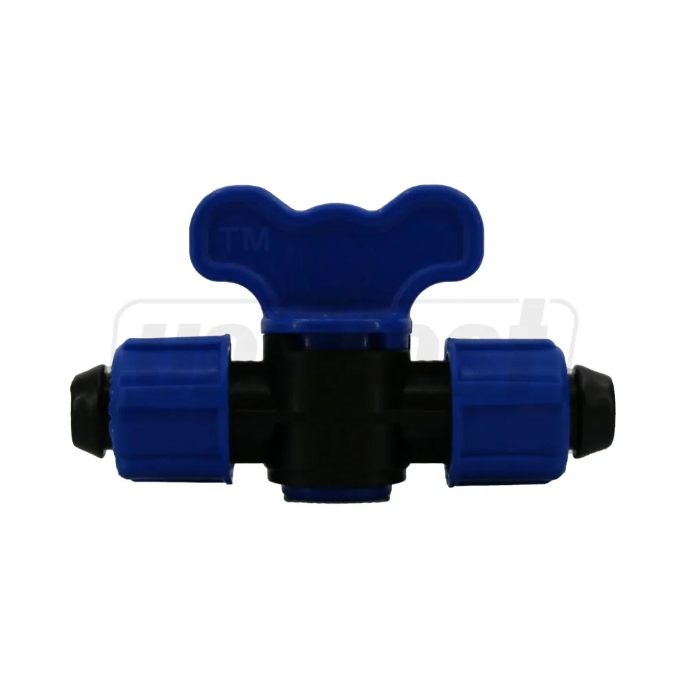 Bandă pentru irigare prin picurare. Fitinguri - Robinet cilindric banda + banda D. 17 MTS 7522