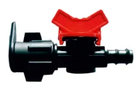 Irigare - Robinet cilindric LayFlat + tub de picurare D. 16  UNITAPE