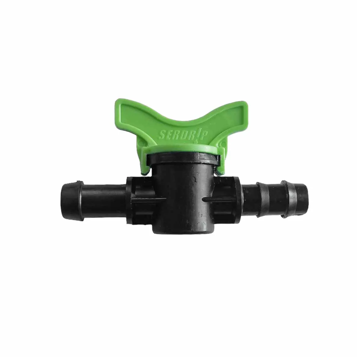 Țeavă pentru irigare prin picurare. Fitinguri - Robinet cilindric PE + tub de picurare D. 16 (fara garnitura) HY