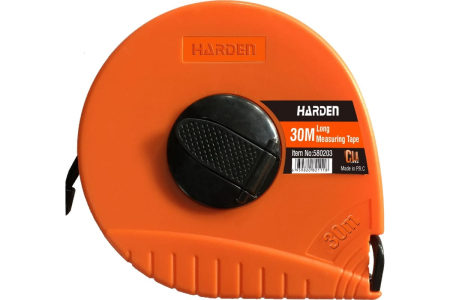 Instrumente de măsurare - Ruleta de masurat cu fixator 30 m x 12.5 mm Pro  HARDEN