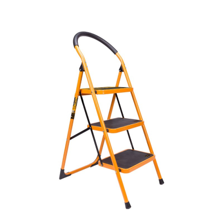 Echipamente de construcții (roabe și betoniere) - Scara din otel -4 trepte, 150 kg (490x900x1350 mm)  DINGQI