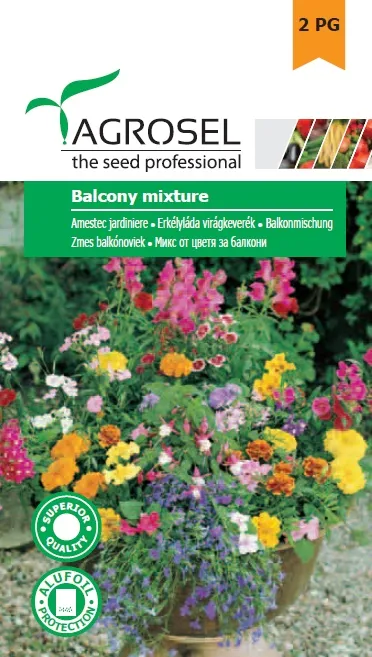 Semințe de legume, flori și tot pentru gazon - Seminte de Amestec pentru Jardiniere 2 g (1209 30 000)  AS