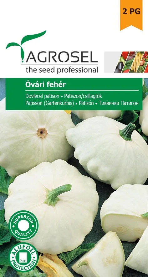 Grădinărit și accesorii - Seminte de Dovlecel patison Ovari Feher 4 g (1209 91 800)  AS