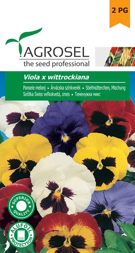 Semințe de legume, flori și tot pentru gazon - Seminte de Pansele melanj 0.25 g (1209 30 000)  AS