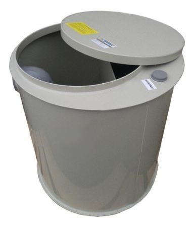 Separatoare de grăsimi - Separator de grasimi industrial subteran SGC  7.2-1.1 (7.2 m³/h) 1.1 m x 1.2 m  PLK