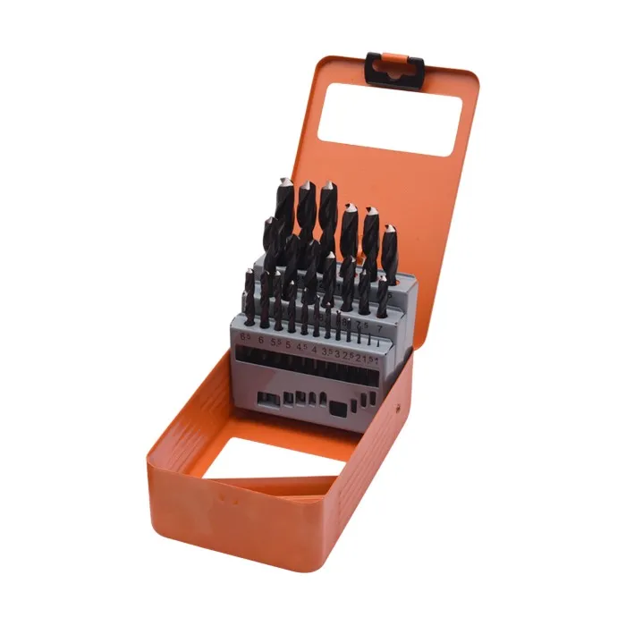 Accesorii pentru scule electrice - Set burghie HSS 1.0-13 mm (25 buc. in set)  HARDEN