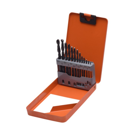 Accesorii pentru scule electrice - Set burghie HSS 1.5-6.5 mm (13 buc. in set)  HARDEN