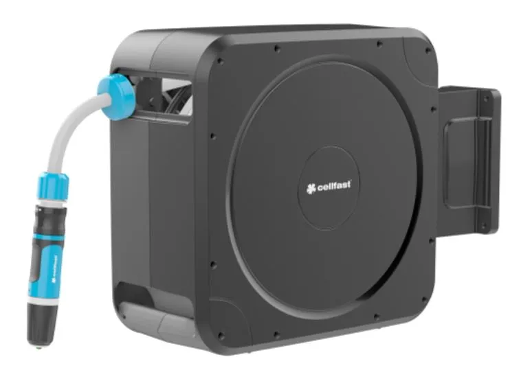 Furtunuri de grădină și accesorii pentru irigare (Cellfast) - Set furtun de gradina automat (3/8" x 20 m) aspersor si conectoare in set ENERGO™  CELLFAST