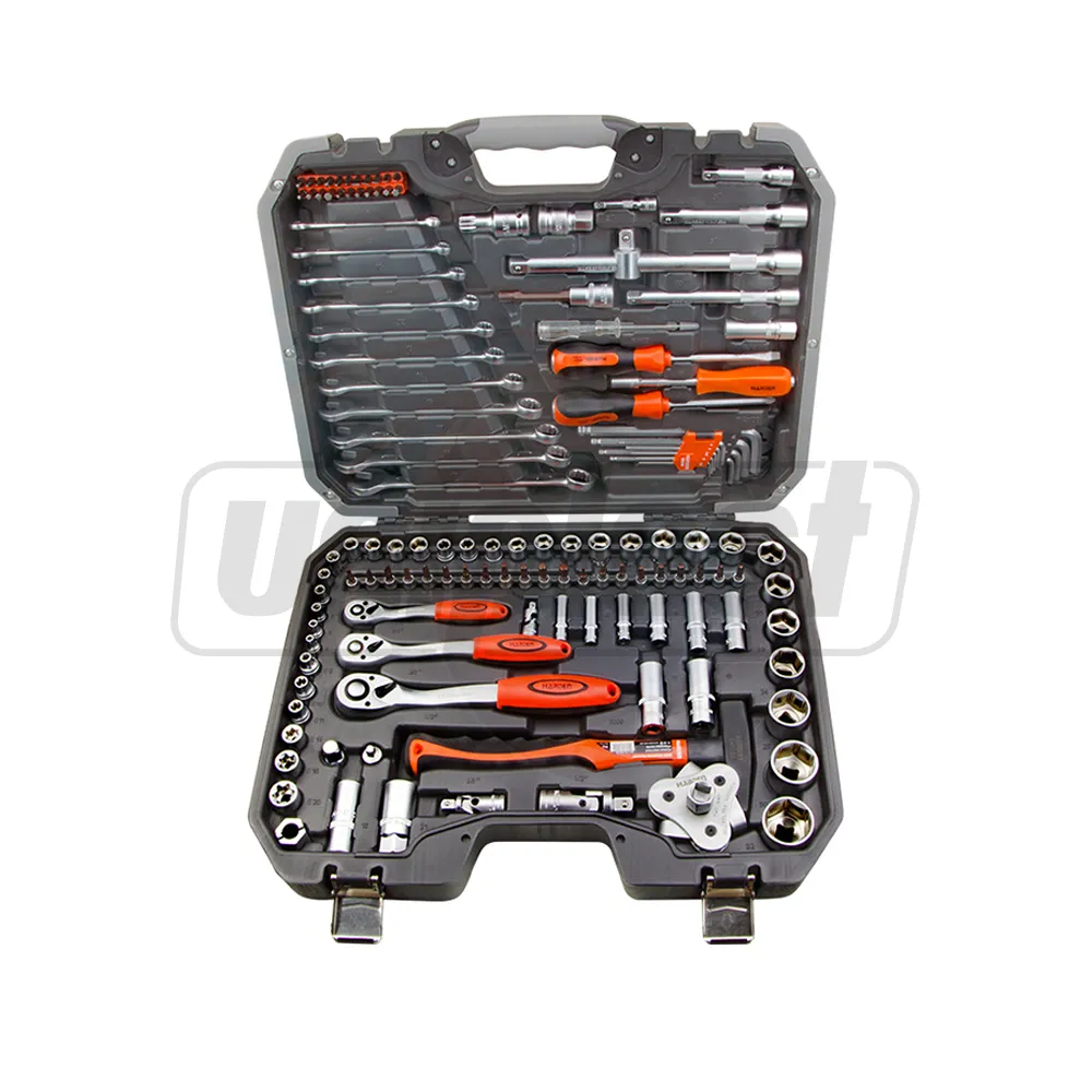 Scule pentru mecanică auto. Chei - Set scule pentru reparatie 132 piese Pro  HARDEN