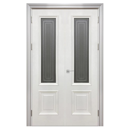 Set uși duble de interior cu sticlă, Riviera [1]