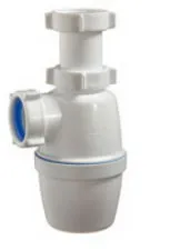 Sifoane pentru chiuvete de bucătărie - Sifon chiuveta tip "butelie" D. 1.1/2" x 40 fara furtun gofrat  METLINE