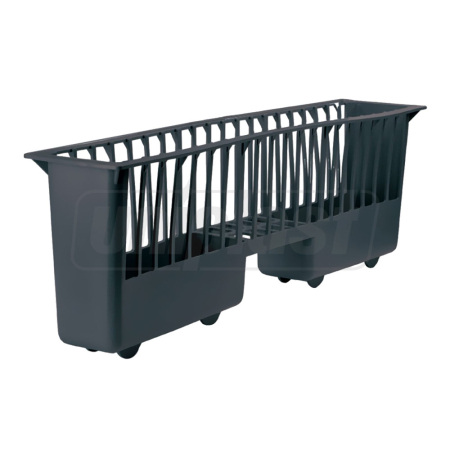 Grile și canale de scurgere; trape de curte din fontă și plastic - Сos pentru rigola 1742 (16043) 130x280 mm fara grila Art. 1728  ZMM MAXPOL