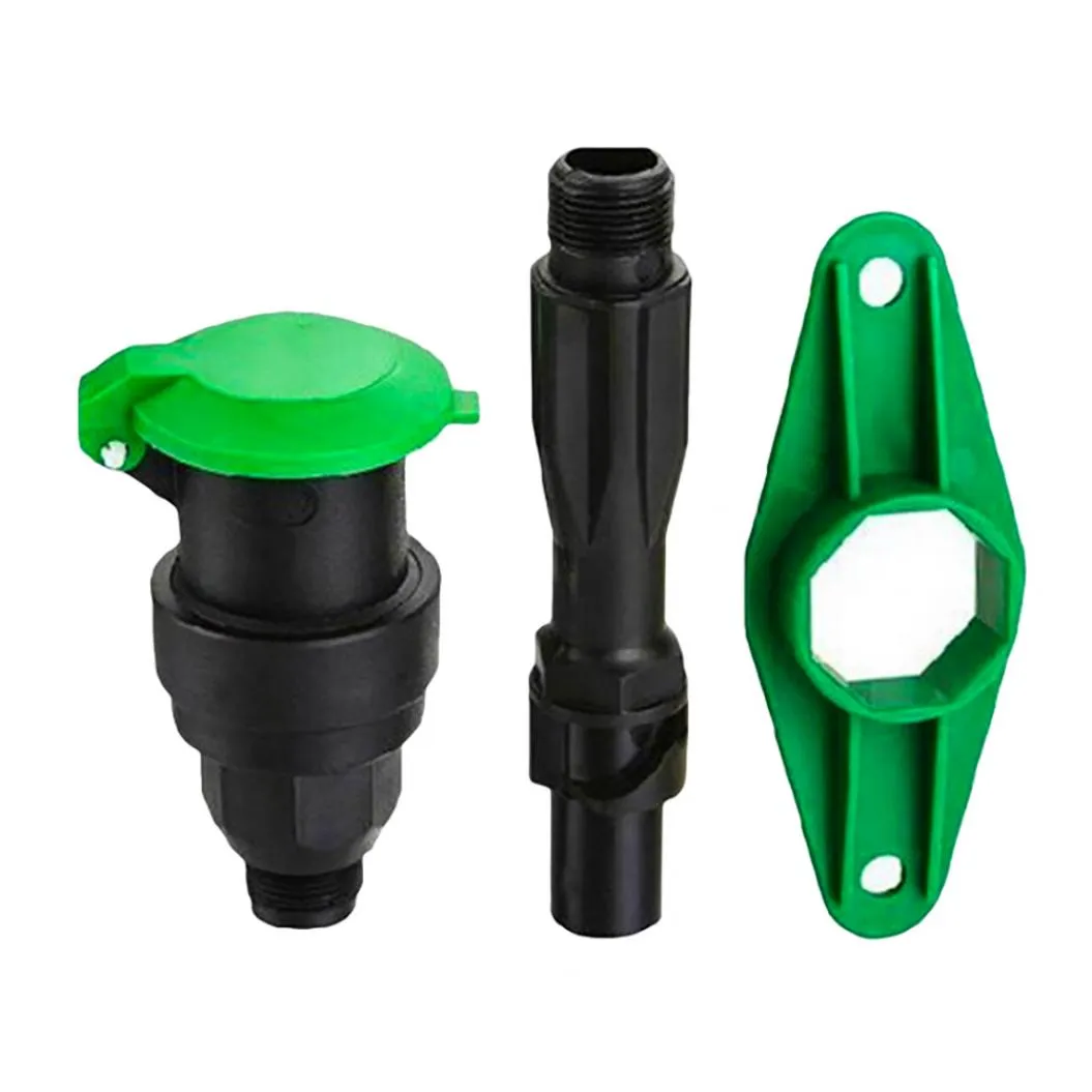 Bandă pentru irigare prin picurare. Fitinguri - Supapa de cuplaj rapid D. 3/4" (hidrant rapid)  UNITAPE