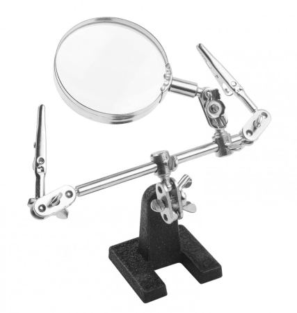 Scule pentru electricieni - Suport de lipit cu lupa 62 mm 1-1/2" Industrial  TOLSEN