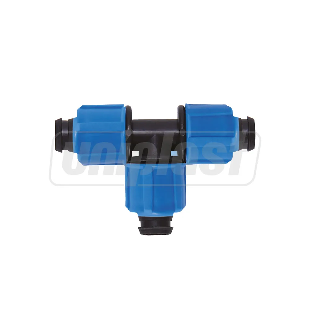 Bandă pentru irigare prin picurare. Fitinguri - Teu pentru banda de picurare D. 17 MTS 7493