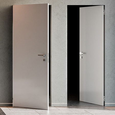 Uși FILOMURO, model SCANDI, 60/ 70/ 80 / 90 cm x 200 cm, toc negru [1]