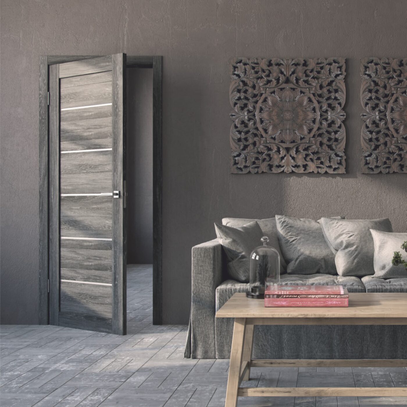 Ușă Atum 23 Terra Vellum, 60 cm [1]