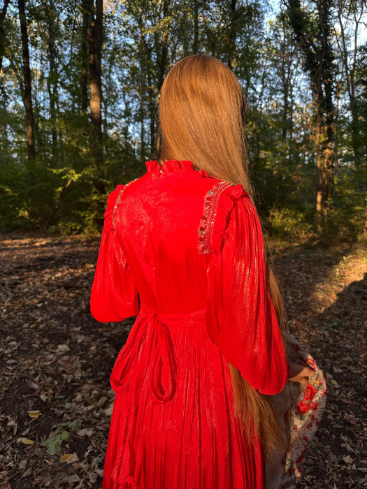 Rochie dama cu voal [3]