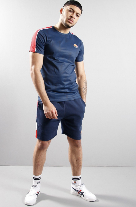 Tricou Ellesse Dolmi Tee Navy, XL [2]