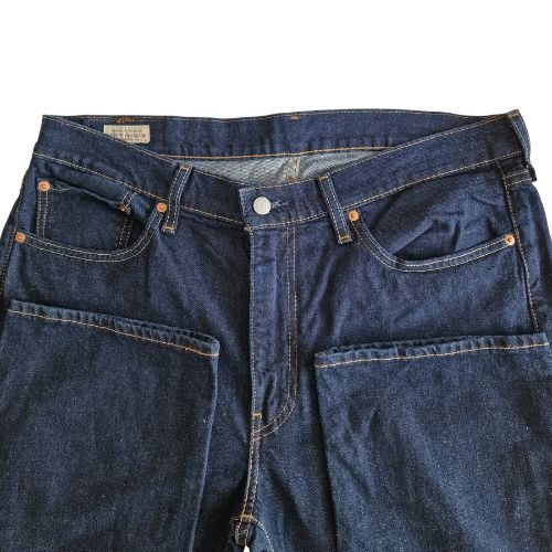 Blugi LEVIS 514 Jeans Men Slim Fit Original Riveted Rock, indigo Denim, L [3]