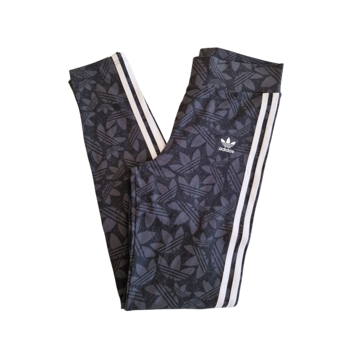 Colanti ADIDAS, hight waist, print all-over logo, strech, XS [5]
