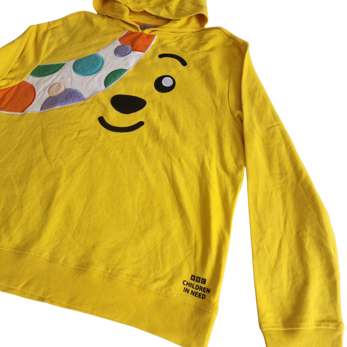 Hanorac GEORGE pudsey bear, galben, imprimeu 3D, 2XL [4]