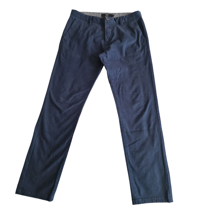 Pantaloni NEXT chino, bleumarin, slim fit, W34/L30, M [2]
