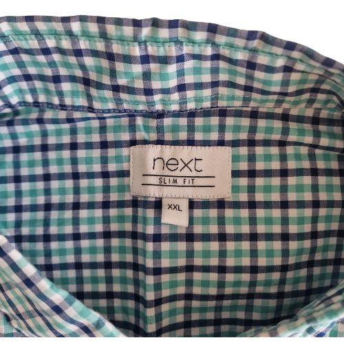 Camasa NEXT carouri, slim fit, marime XXL [3]