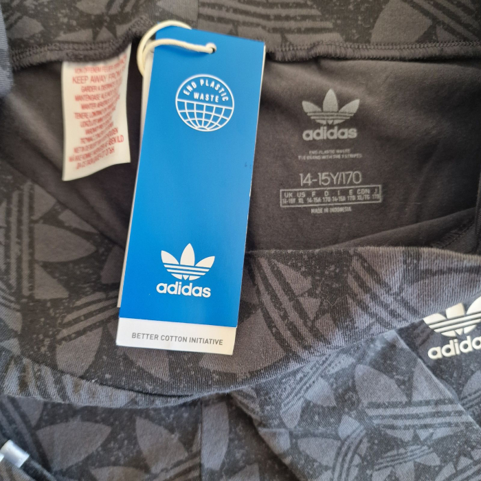 Colanti ADIDAS, hight waist, print all-over logo, strech, XS [4]