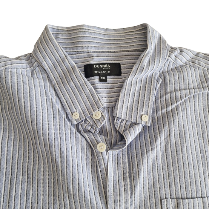 Camasa Dunnes stories, regular fit, buzunar piept, 2XL [4]