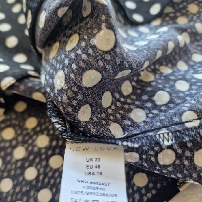 Rochie Maxi NEW LOOK, model buline, decolteu COWLNECK, 48 [4]