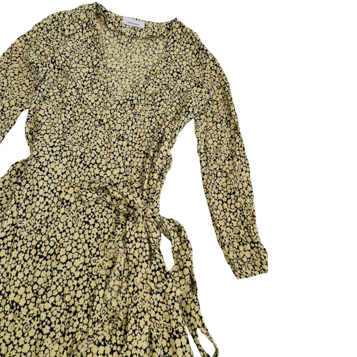 Rochie portefeuille SAMSOE SAMSOE, print floral, wrap, M [6]