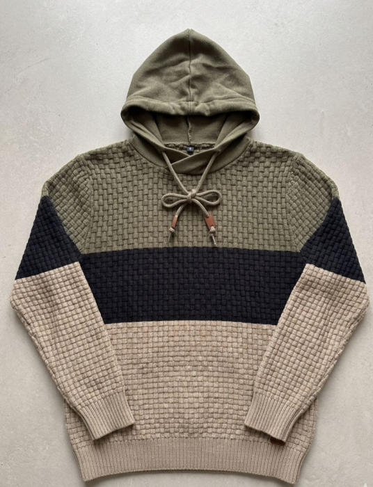 Hanorac FSBN, tricot texturat, model in 3 culori, S [2]