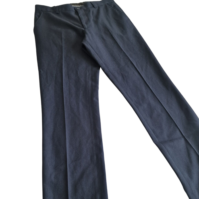Pantaloni TAYLOR & WRIGHT, eleganti, slim fit, bleumarin, W32/L32, M [3]