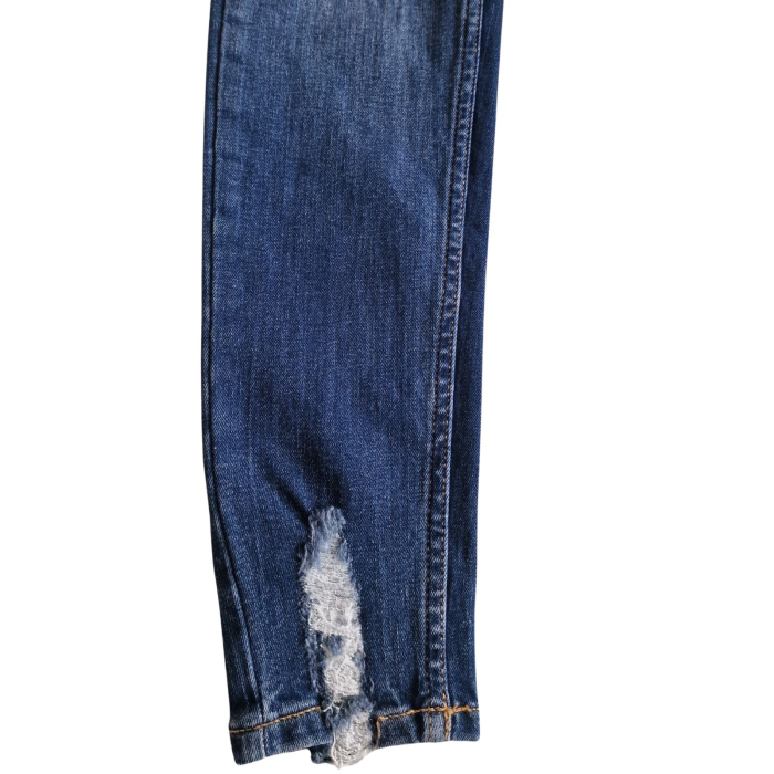 Blugi PRIMARK ripped leg Rohan skinny, hight rise, S [5]