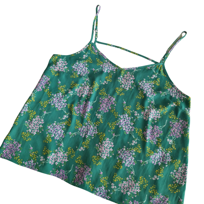 Top PPRIMARK verde print floral, XXL [3]