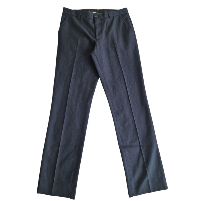 Pantaloni TAYLOR & WRIGHT, eleganti, slim fit, bleumarin, W32/L32, M [2]